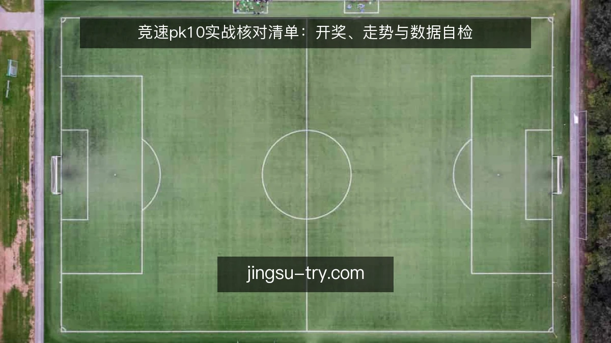 竞速pk10实战核对清单：开奖、走势与数据自检